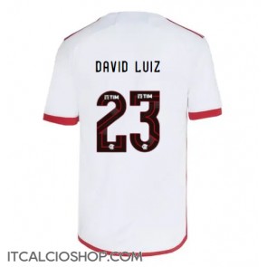 Flamengo David Luiz #23 Seconda Maglia 2024-25 Manica Corta